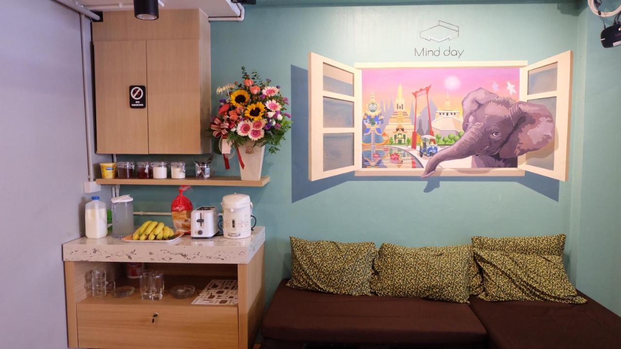 Mind Day Hostel Khaosan Бангкок Экстерьер фото