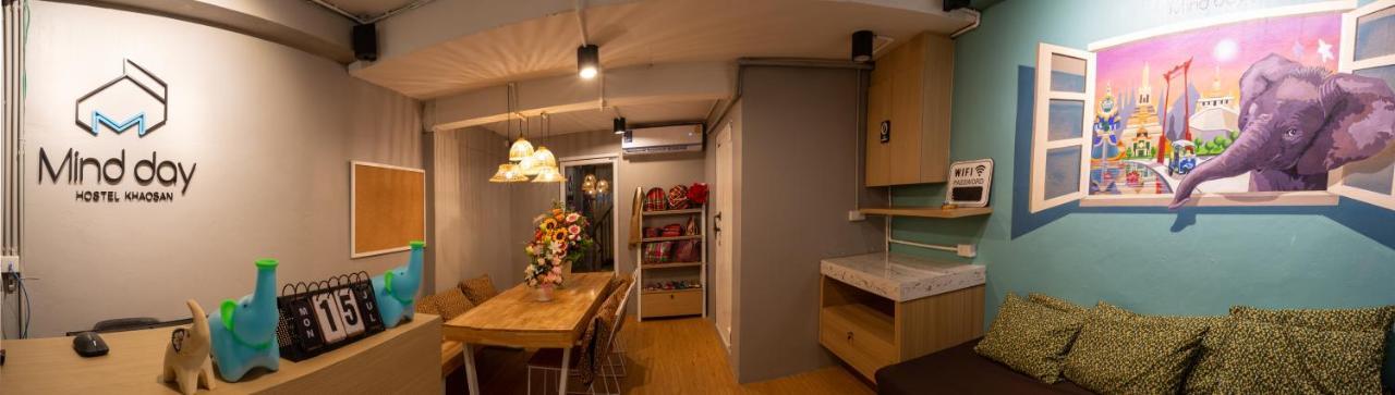 Mind Day Hostel Khaosan Бангкок Экстерьер фото